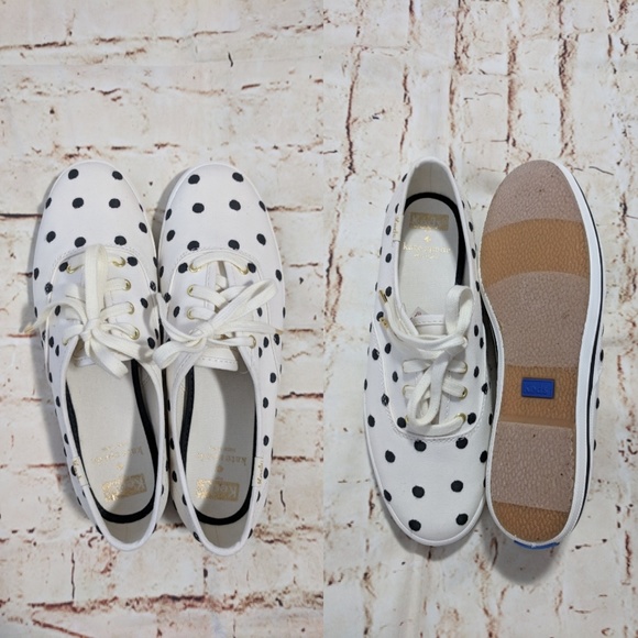 Last 1 Kate Spade X Keds Dancing Dot Sneakers - Picture 6 of 8